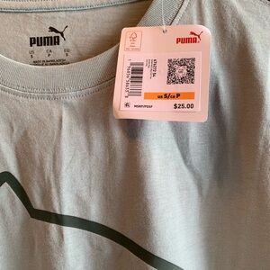 $$ Puma Light Gray T-Shirt